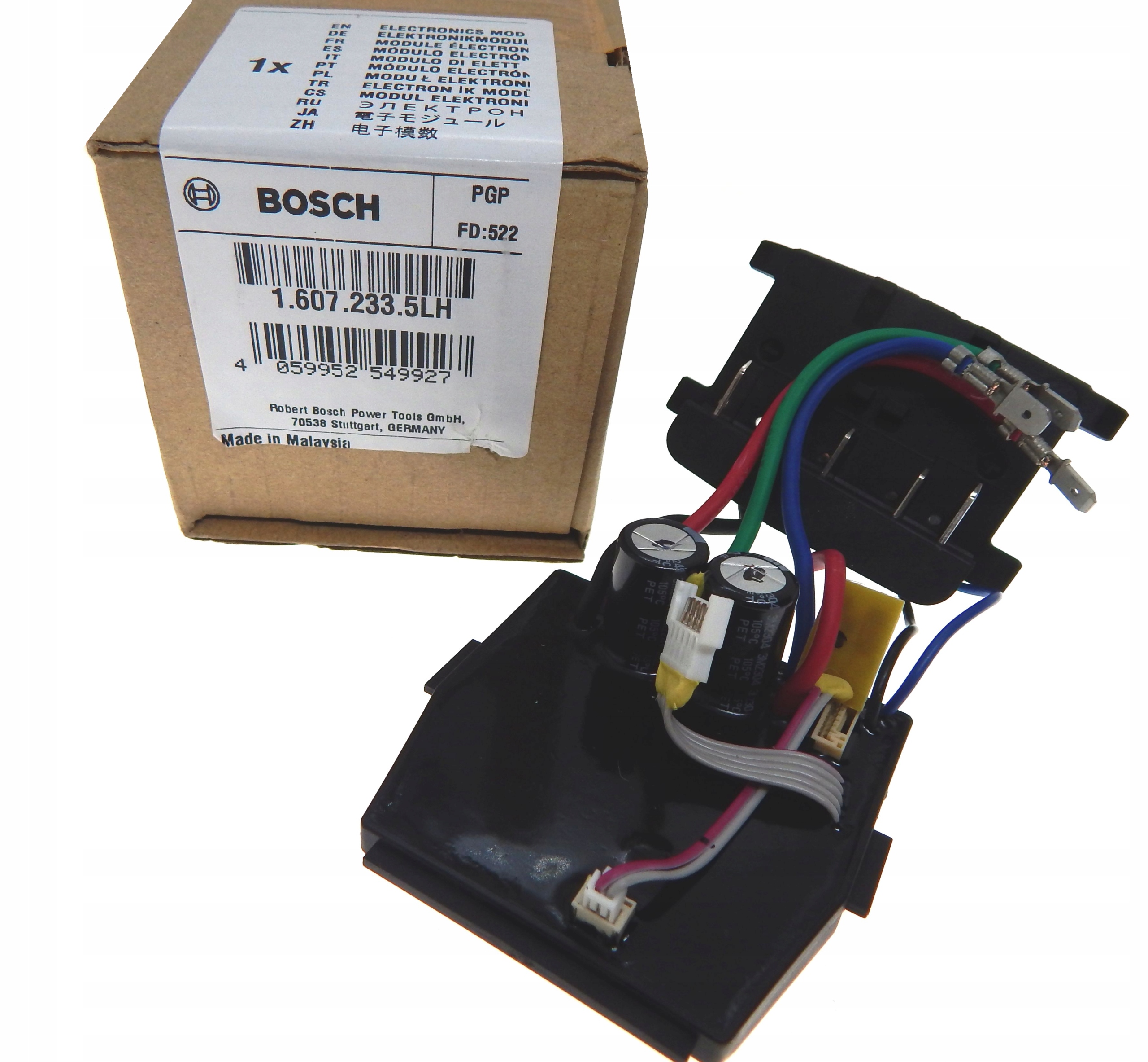 Elektronika/elektronický modul Bosch pre rázový uťahovák GDX 18V-200